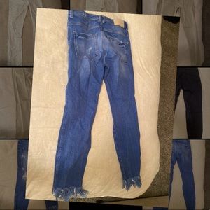 Zara Size 2 ripped jeans